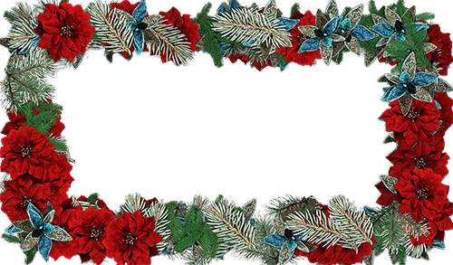 Cuadro para fotos navideño