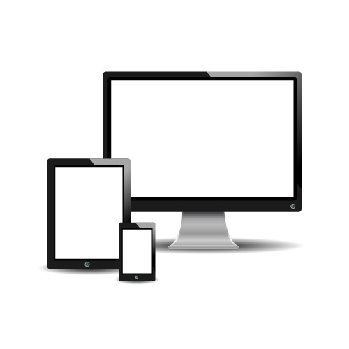 Dispositivos responsive tablet móvil y monitor