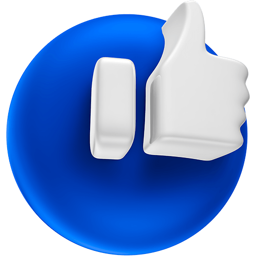 Like - Me gusta 3D cuatro